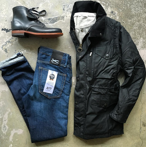 Black barbour sapper - black, ~